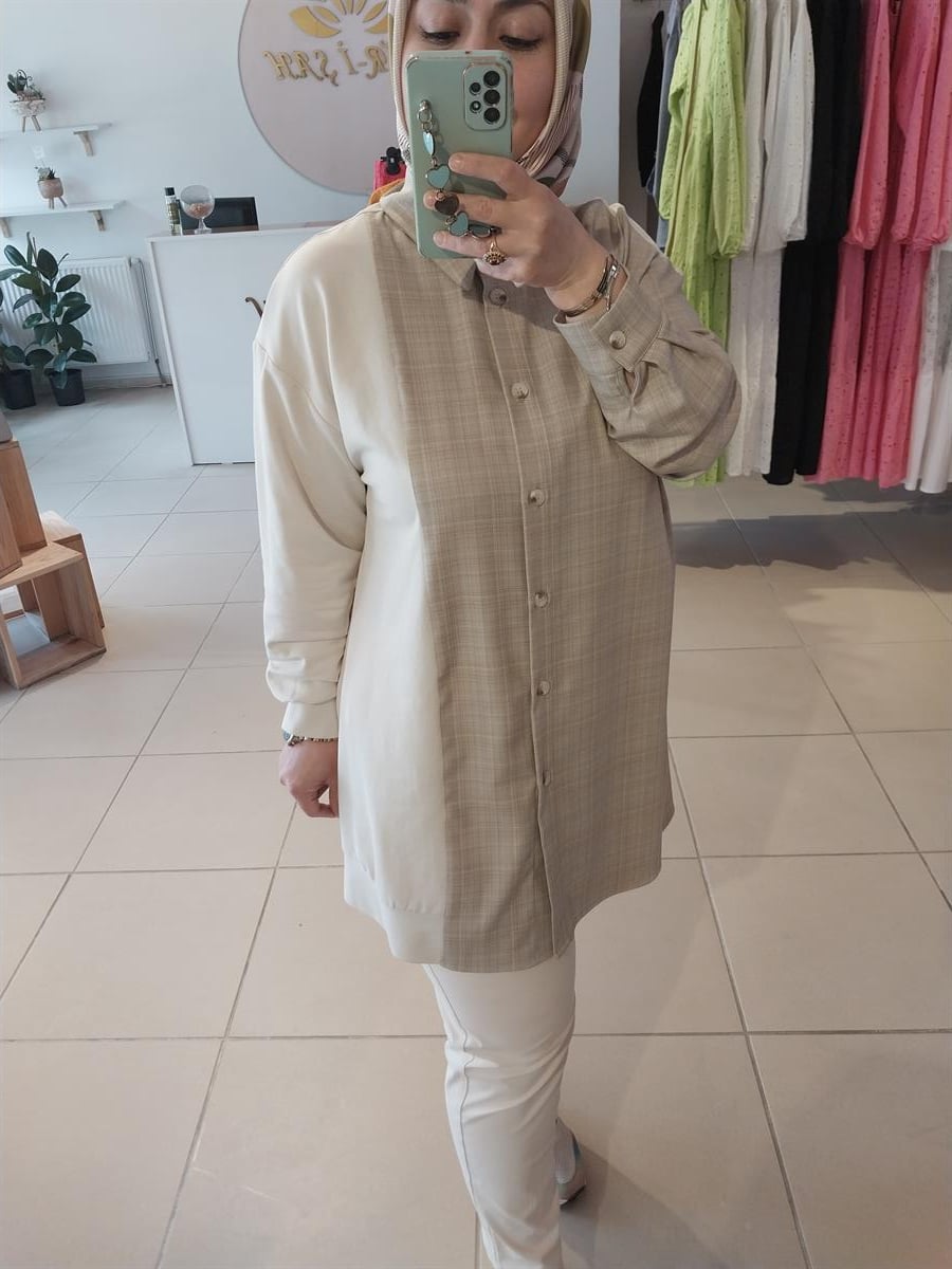 NURCAN ÇETİN TUNİK BEJ 23217