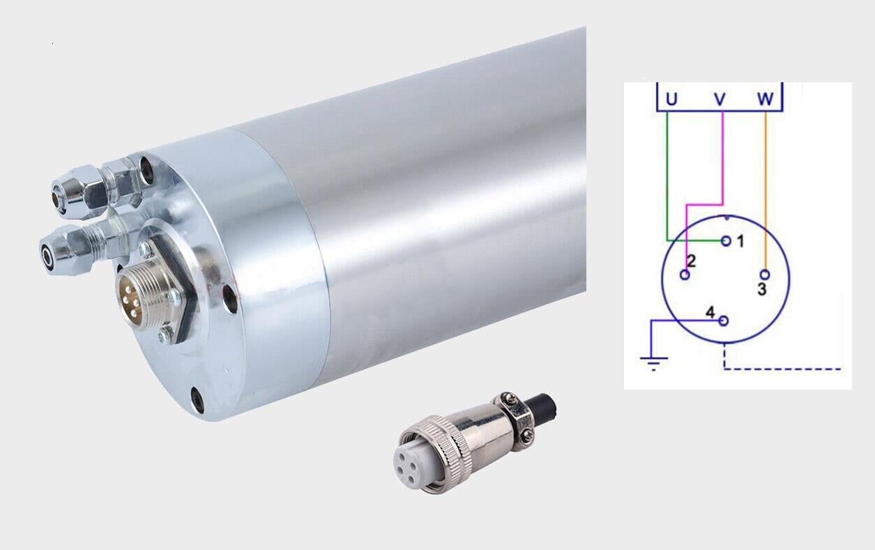 1.2kw Spindle Motor 60000 Devir