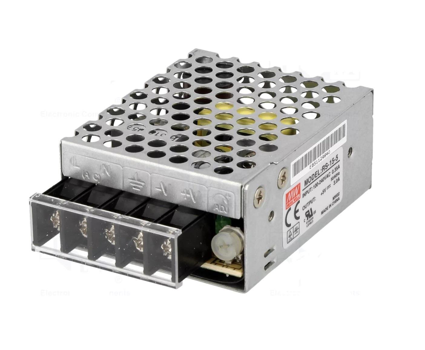 15W 5Vdc 3 Amper Güç Kaynağı SMPS