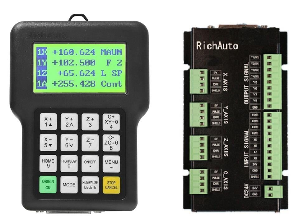 RichAuto A18 4 Eksen Cnc Kontrol Terminali