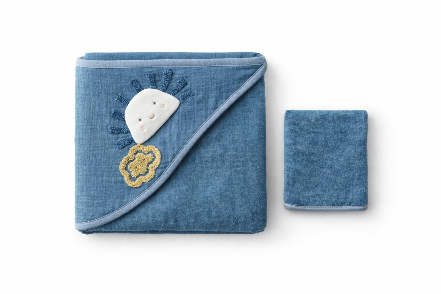 BEBE ÖRME HAVLU 2Lİ SET GKCR0004