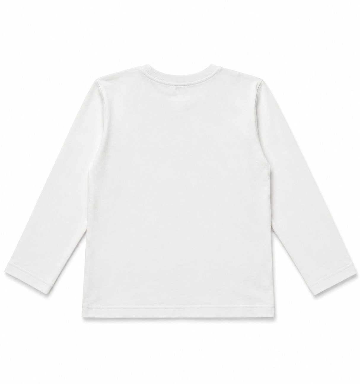 Benetton Basic Bisiklet Yaka Pamuklu Erkek Çocuk Tshirt 6-14 Yaş EKRU