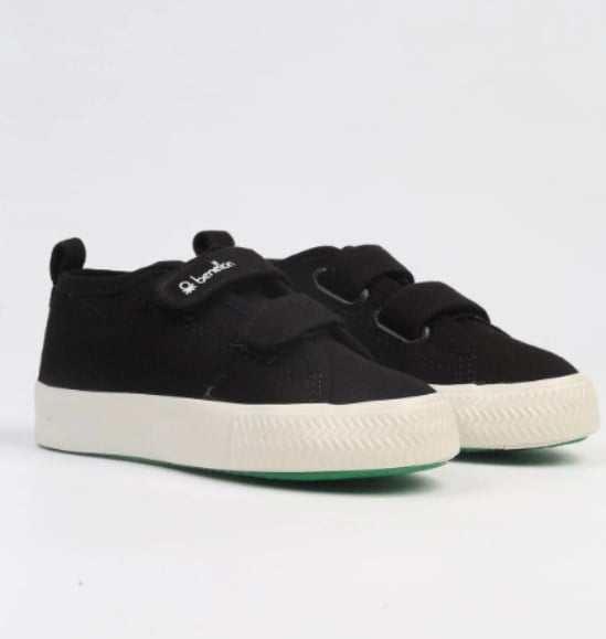 Benetton Çocuk Bantlı Klasik Converse Ayakkabı 26-30 SİYAH