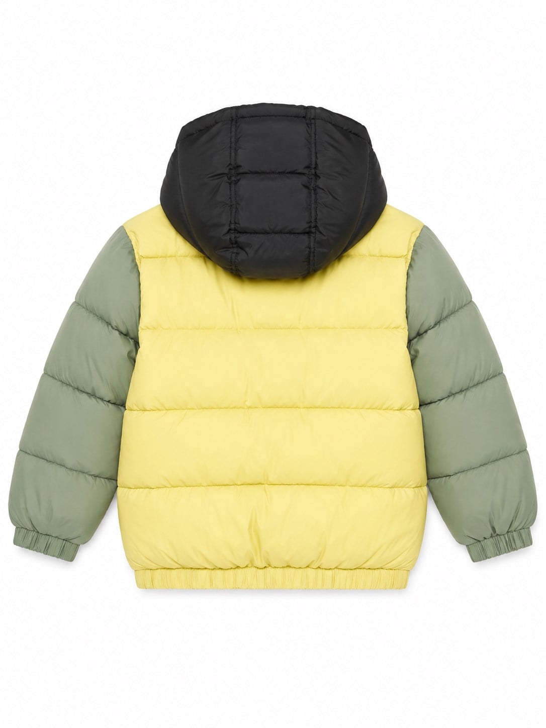 Benetton Çocuk Düz Şişme Mont 6-14 Yaş SARI