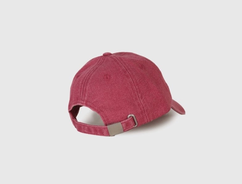 Benetton Çocuk Logosu  Deri Kot Cap Şapka 6-14 Yaş PEMBE