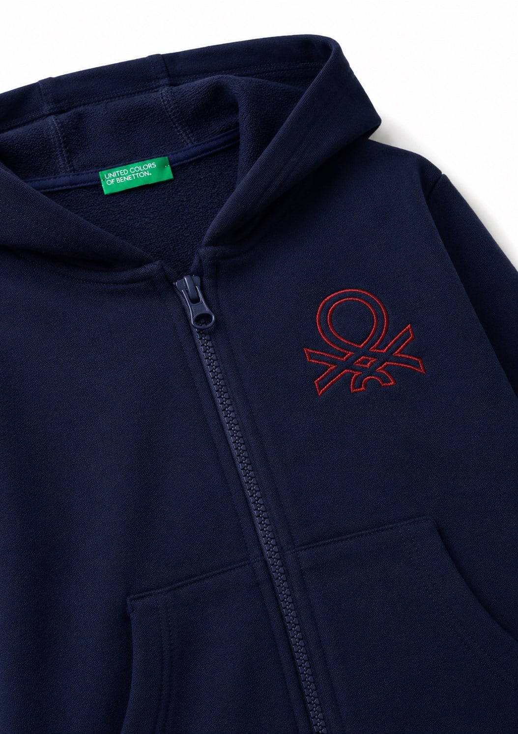 Benetton Erkek Bebek Cepli Kapişonlu Ceket 1-6 Yaş LACİVERT