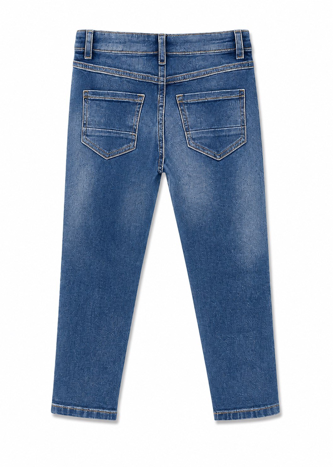 Benetton Erkek Bebek Denim Pantolon LACİVERT - CAMEL