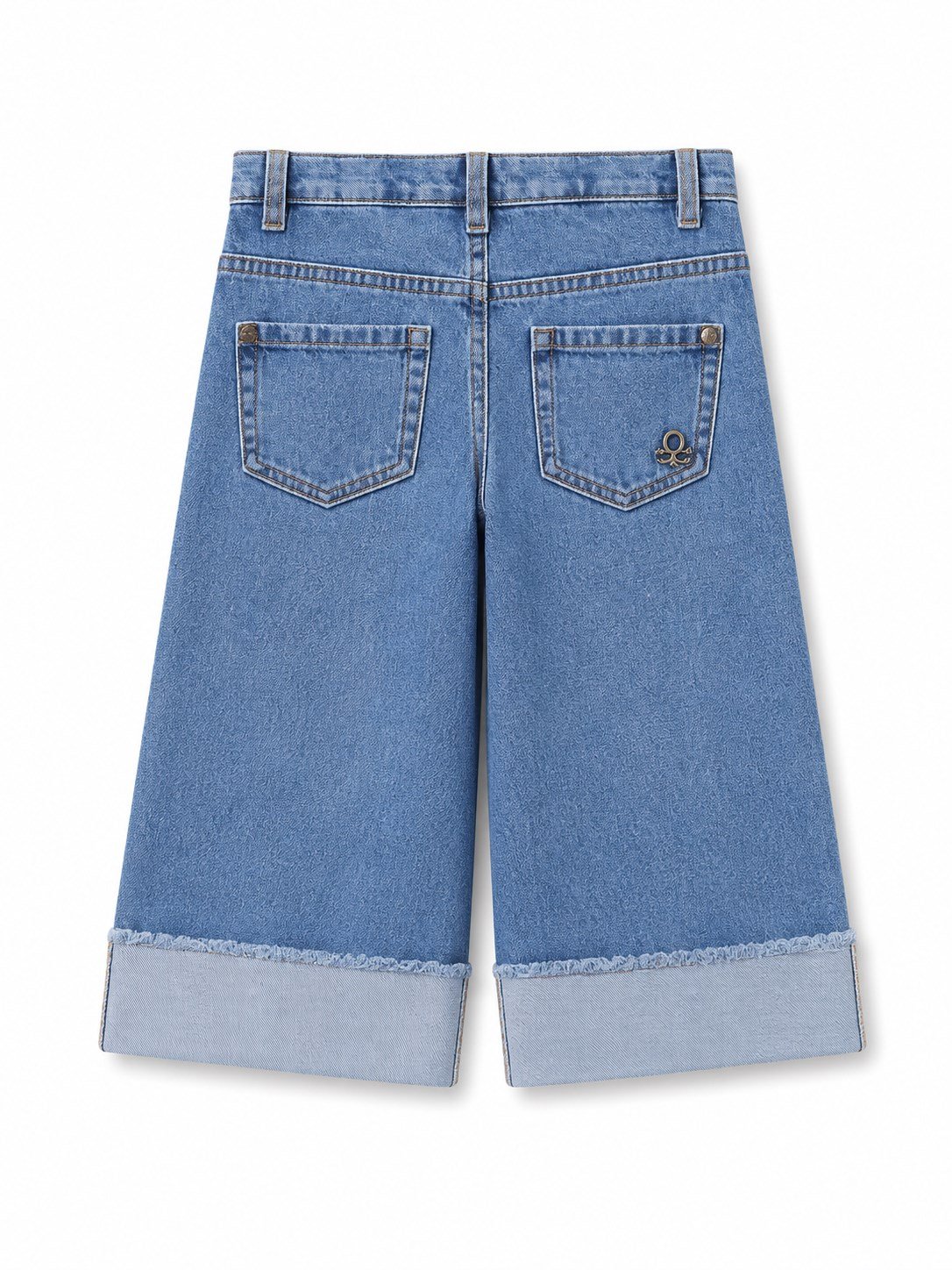 Benetton Erkek Bebek Denim Pantolon MAVİ