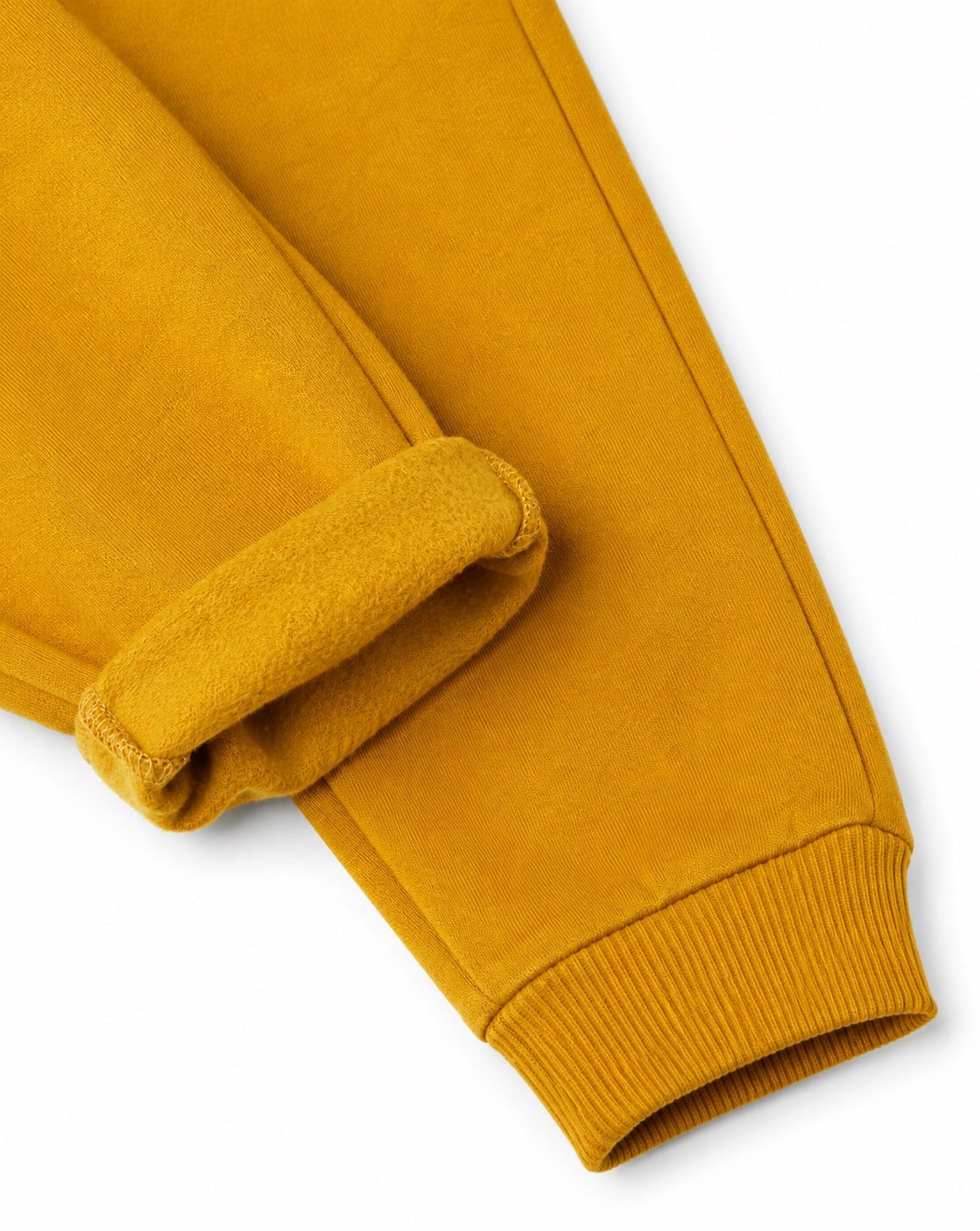 Benetton Erkek Bebek İçi Yumuşak Tüylü Beli Lastikli Jogger Eşofman Altı 1-6 Yaş HARDAL