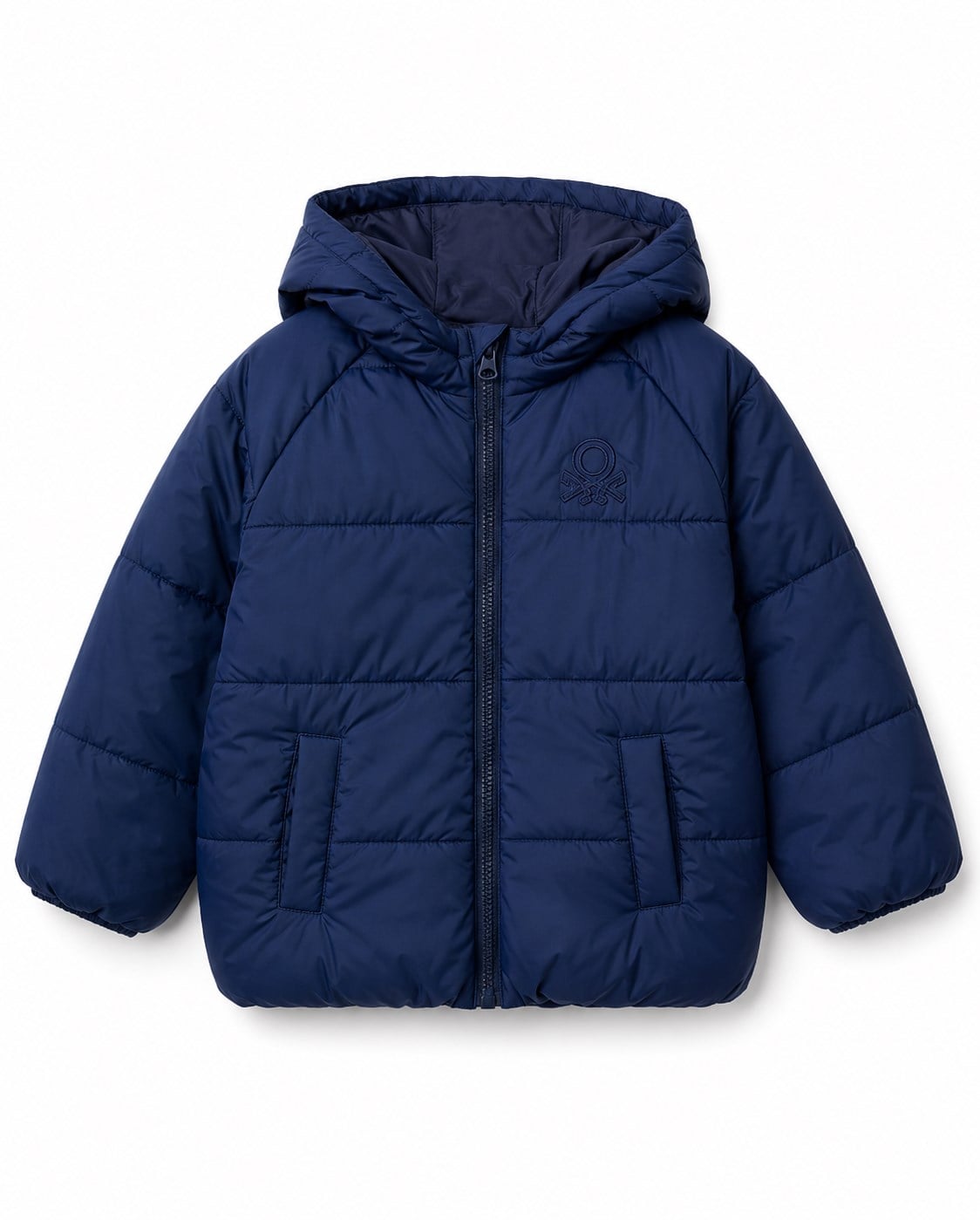 Benetton Erkek Bebek Kontrast Mont 1-6 Yaş LACİVERT