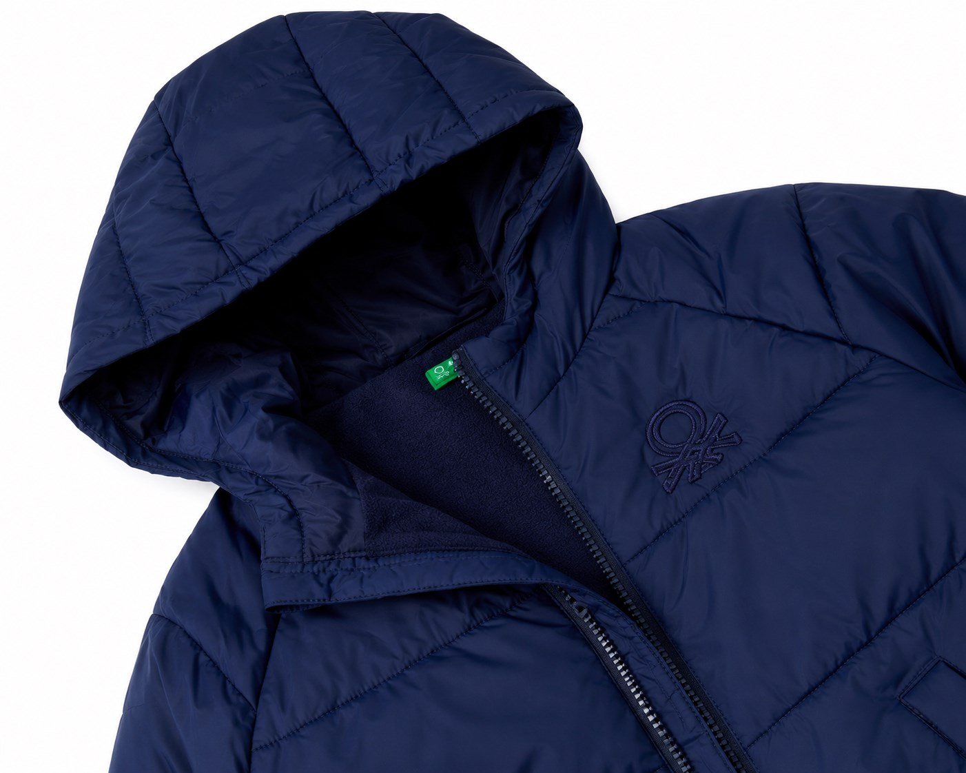 Benetton Erkek Bebek Kontrast Mont 1-6 Yaş LACİVERT