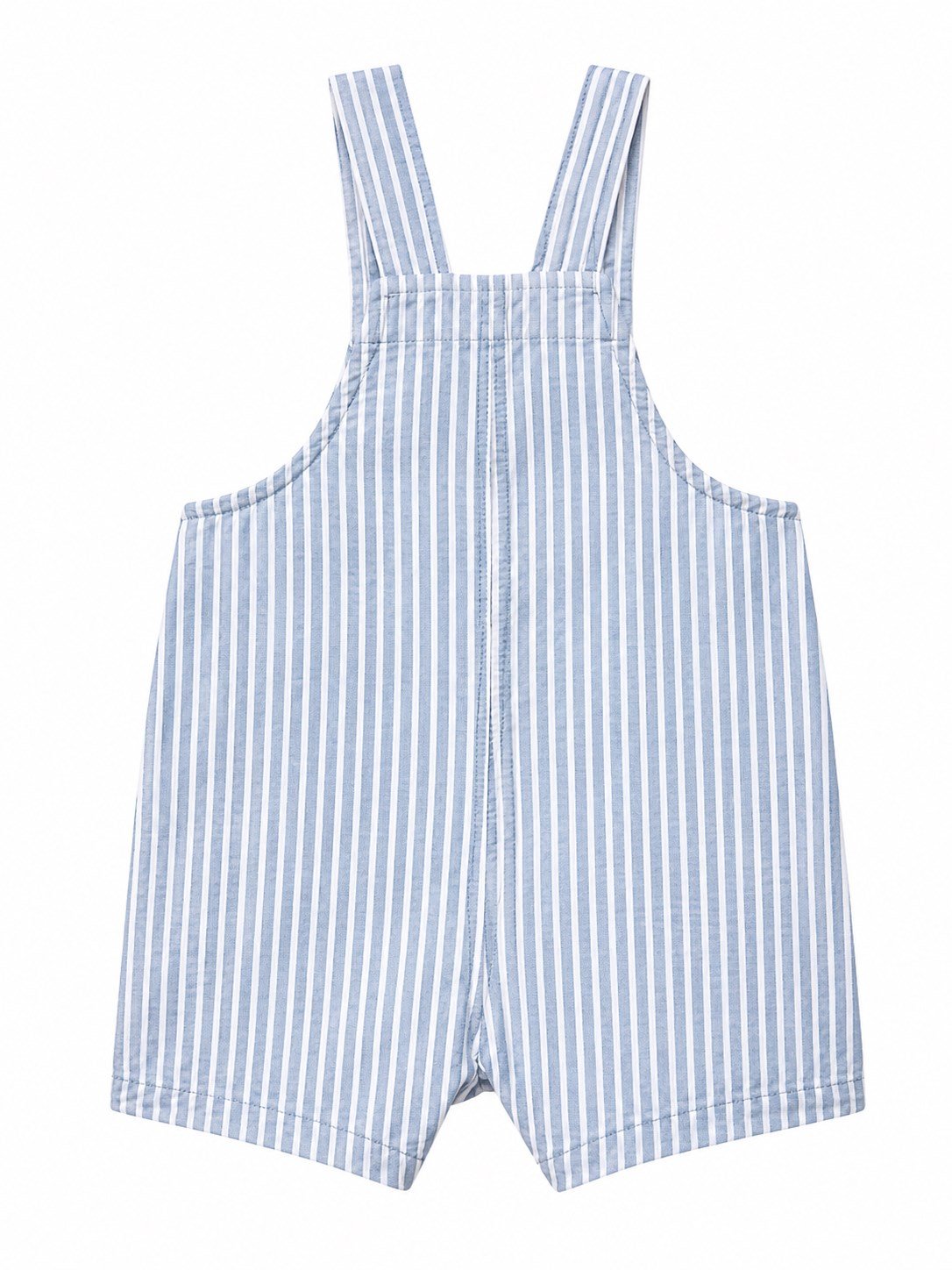 Benetton Erkek Bebek Müslin Şort Tulum 1-6 Yaş MAVİ