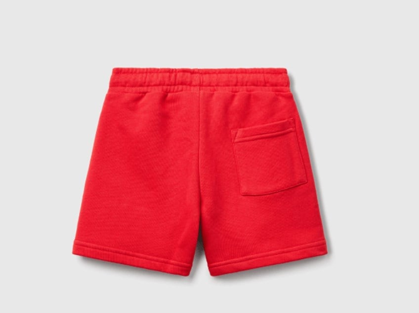 Benetton Erkek Bebek Turbo Şort 1-6 Yaş KIRMIZI