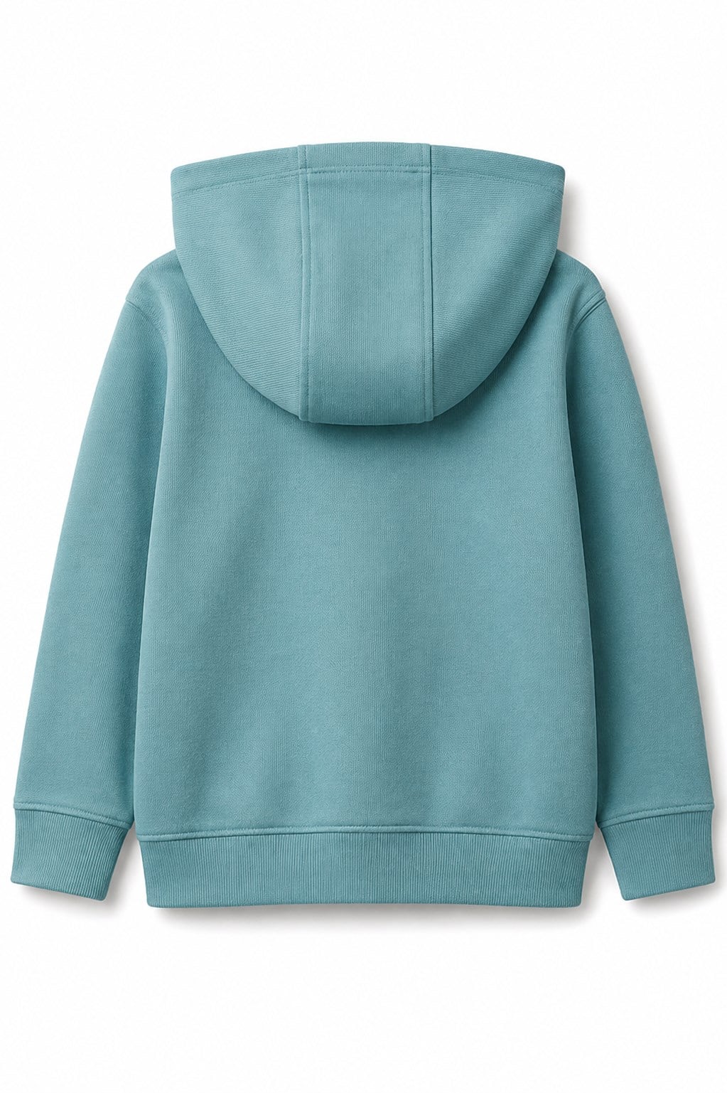 Benetton Erkek Çocuk Baskılı Önü Fermuarlı Cepli Kapüşonlu Sweatshirt 1-5 Yaş SU YEŞİLİ