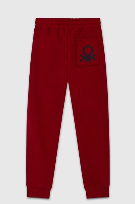 Benetton Erkek Çocuk Belden İpli Eşofman 4-14 Yaş BORDO