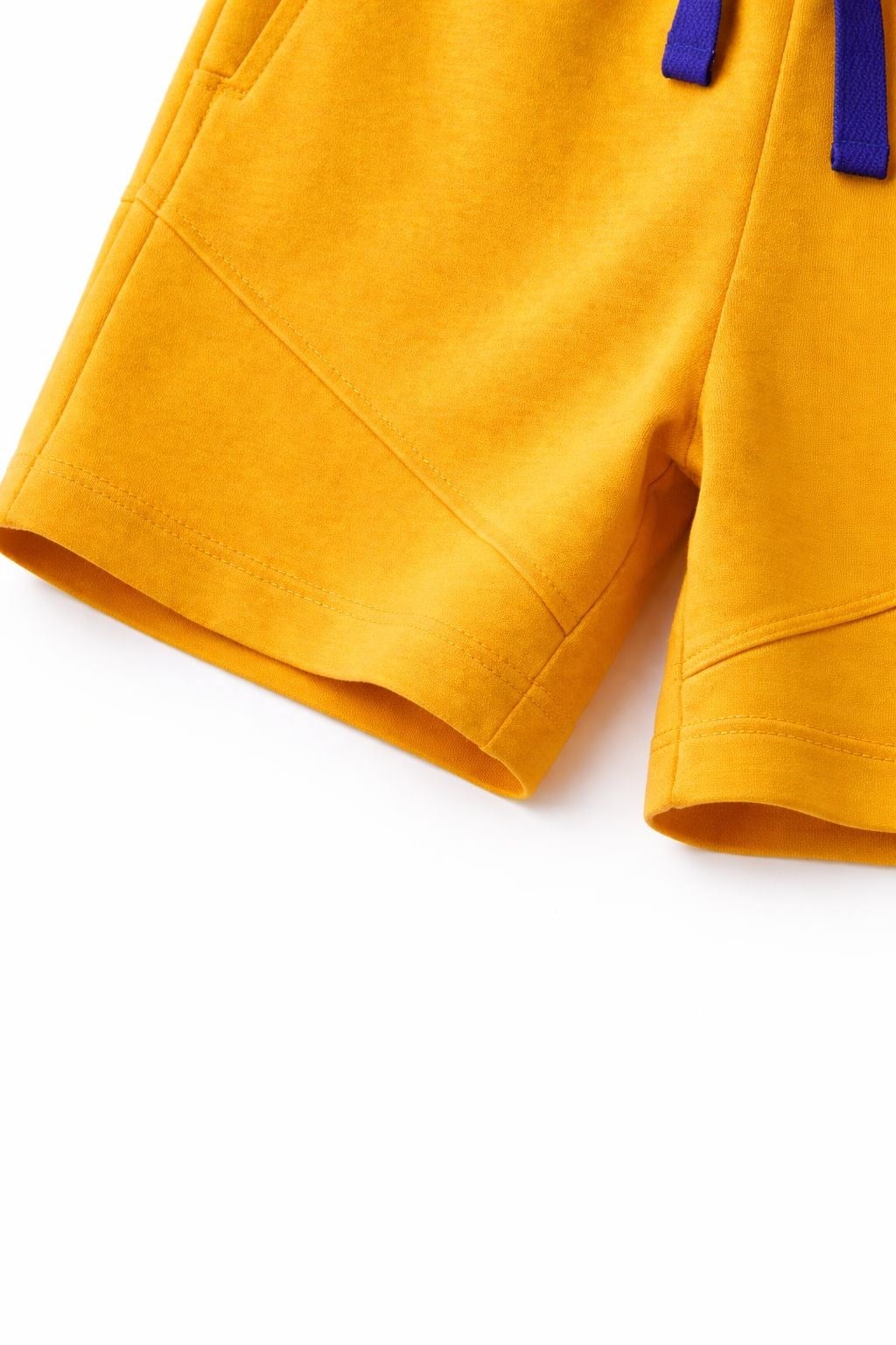Benetton Erkek Çocuk Beli Lastikli Şort 4-14 Yaş TURUNCU