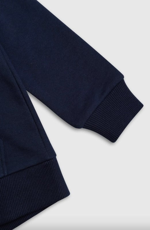 Benetton Erkek Çocuk Dik Yaka Fermuarlı Sweatshirt 4-14 Yaş LACİVERT