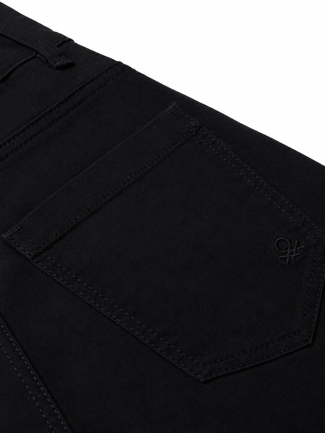 Benetton Erkek Çocuk Keten Pantolon 6-14 Yaş SİYAH