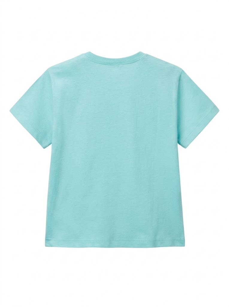 Benetton Erkek Çocuk Kısa Kollu Tişört 1-6 Yaş TURKUAZ