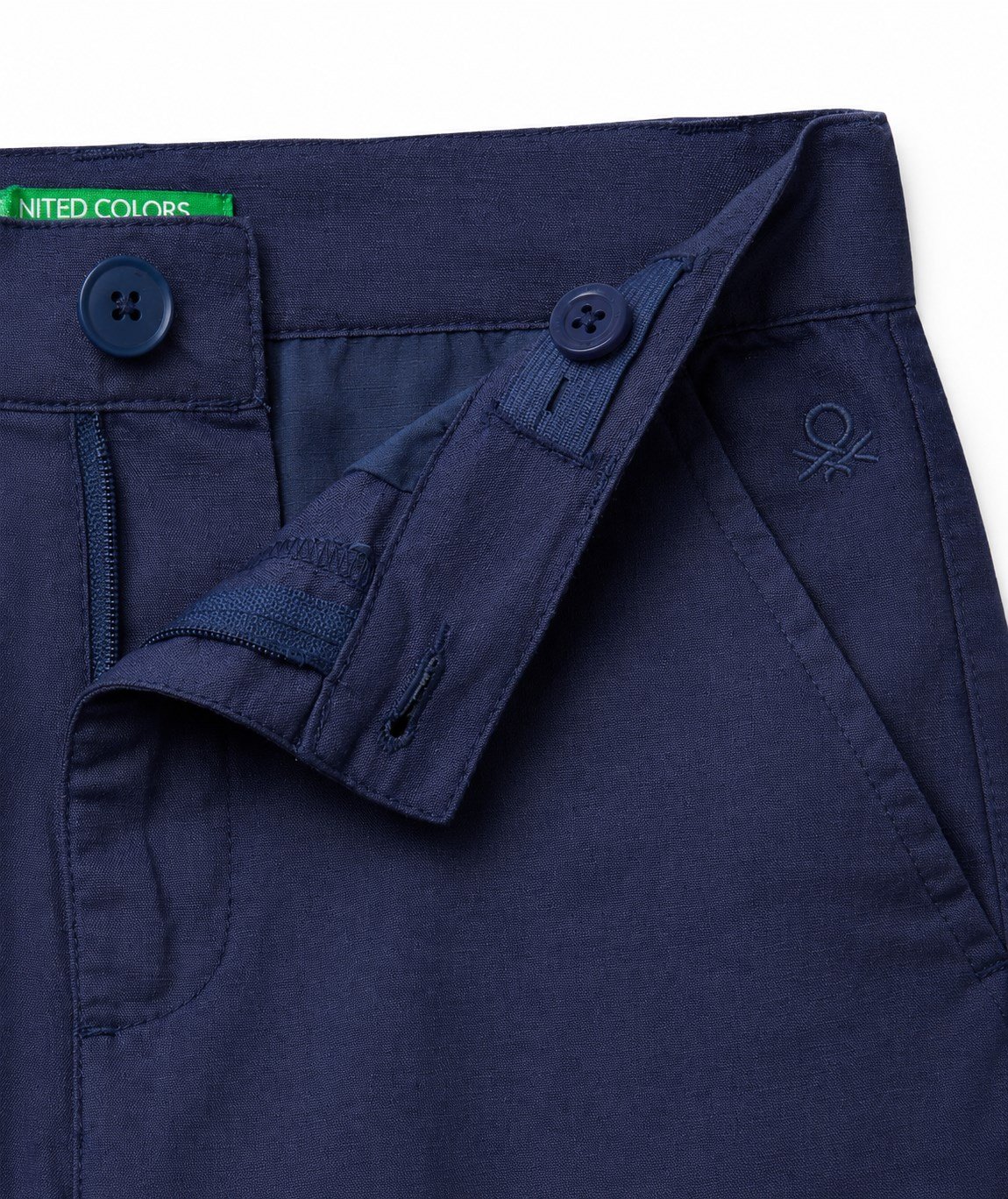 Benetton Erkek Çocuk Klasik Pantolon LACİVERT