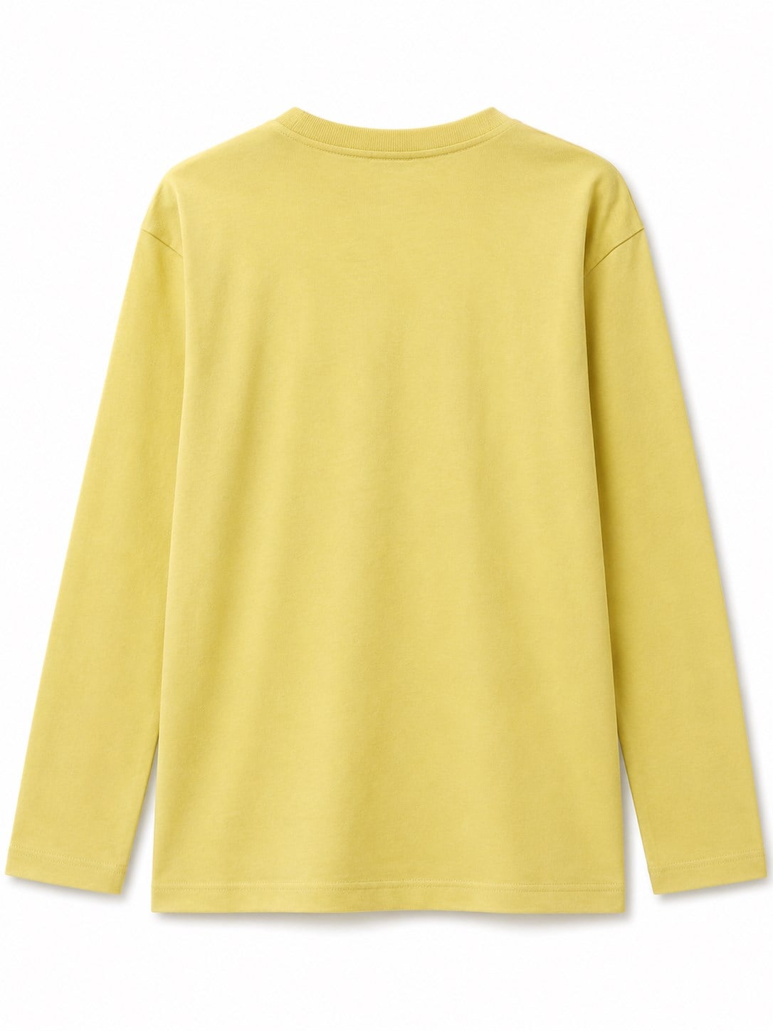Benetton Erkek Çocuk Kolej Baskılı Bisiklet Yaka Uzun Kollu T-Shirt 6-14 Yaş YEŞİL