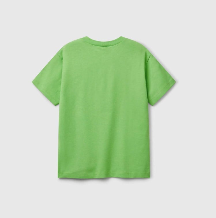 Benetton Erkek Çocuk Marvel Kısa Kol Tişört 6-14 Yaş YEŞİL