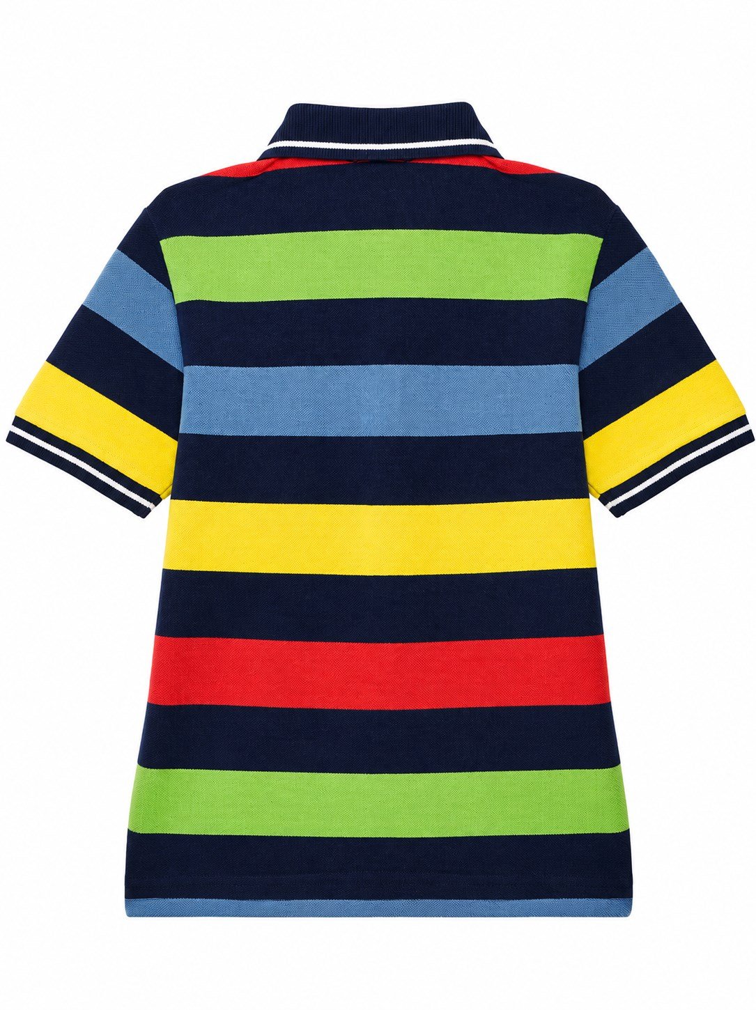 Benetton Erkek Çocuk Renkli Çizili T-shırt ÇOK RENKLİ