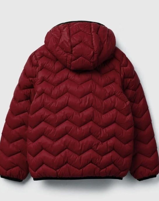 Benetton Erkek Çocuk Şişme Mevsimlik Mont 6-14 Yaş BORDO