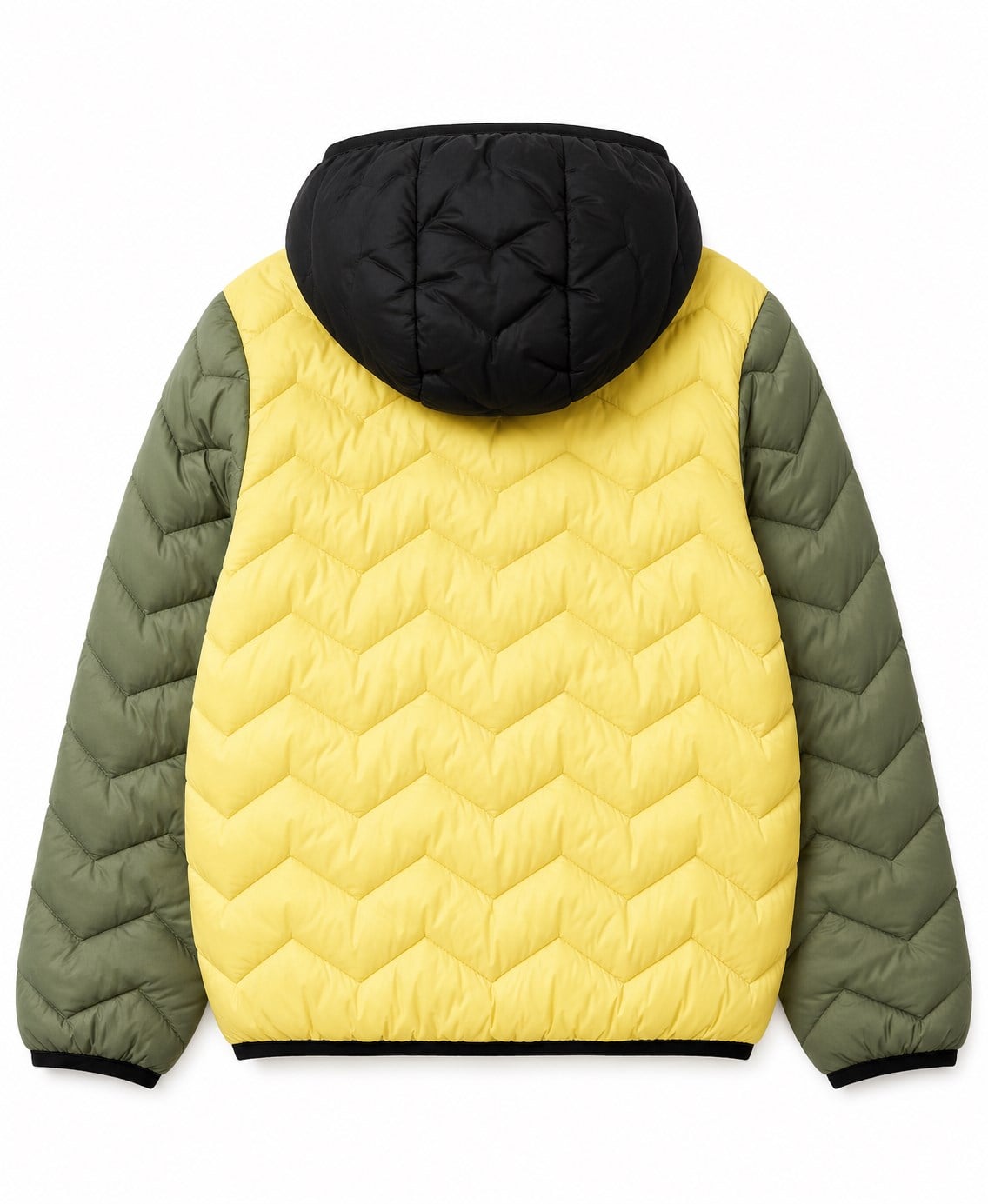 Benetton Erkek Çocuk Şişme Mevsimlik Mont 6-14 Yaş YEŞİL
