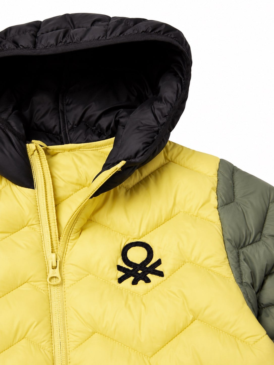 Benetton Erkek Çocuk Şişme Mevsimlik Mont 6-14 Yaş YEŞİL