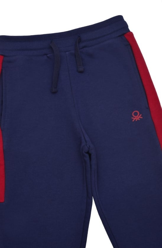 Benetton Erkek Çocuk Yanları Cepli Eşofman Altı 4-14 Yaş LACİVERT