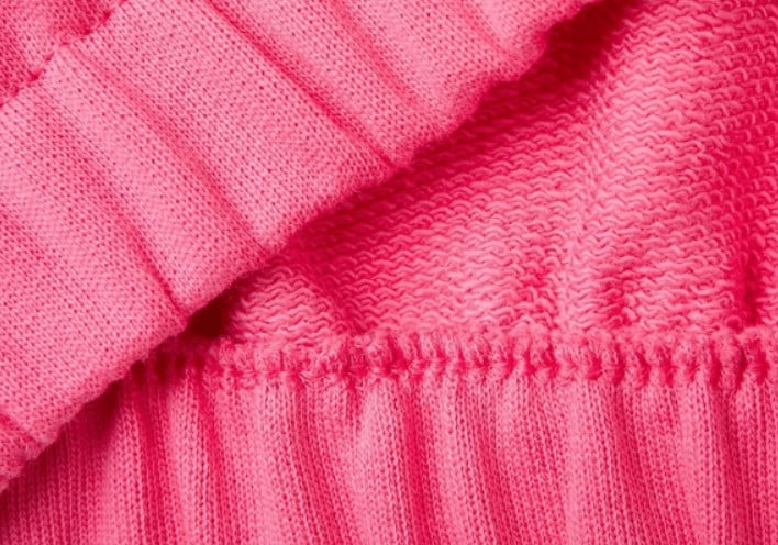 Benetton Kız Bebek Barbie Baskı Uzun Kollu Beli Lastikli Sweatshirt 1-6 Yaş PEMBE
