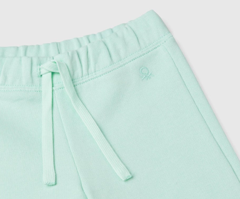 Benetton Kız Bebek Beli Lastikli İpli Eşofman Altı 1-6 Yaş MİNT