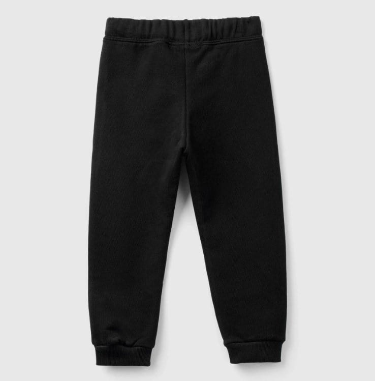 Benetton Kız Bebek Beli Lastikli İpli Eşofman Altı 1-6 Yaş SİYAH