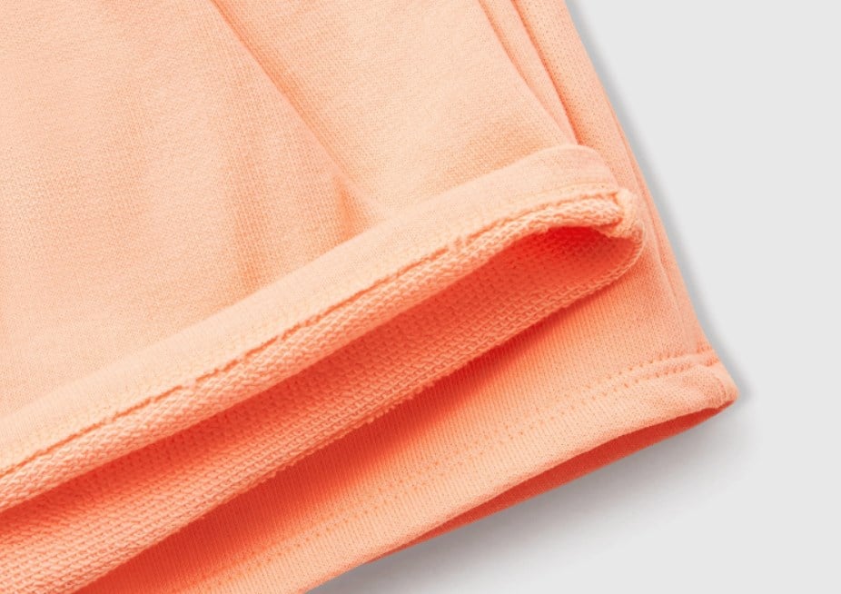 Benetton Kız Bebek Beli Lastikli Pileli Şort 1-6 Yaş SOMON