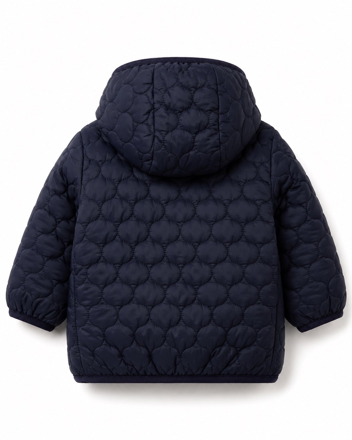 Benetton Kız Bebek Kapitone Mont 3-18 Ay LACİVERT