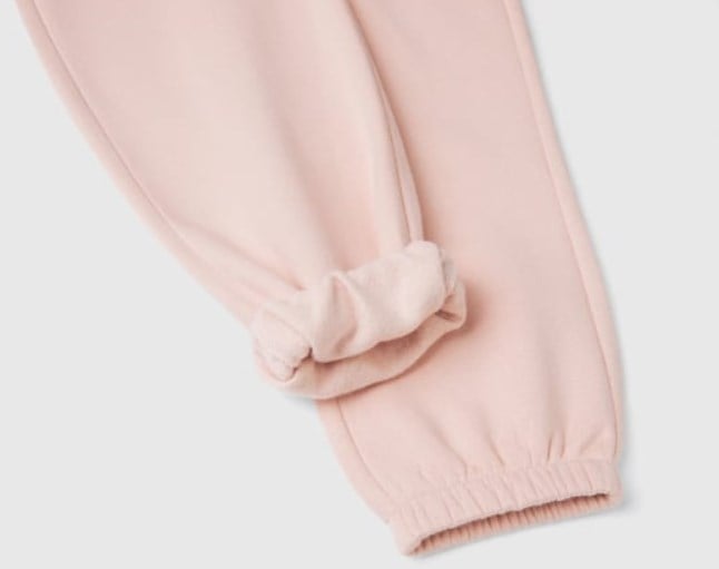 Benetton Kız Çocuk Beli Lastikli Basic Eşofman Altı 6-14 Yaş AÇIK PEMBE