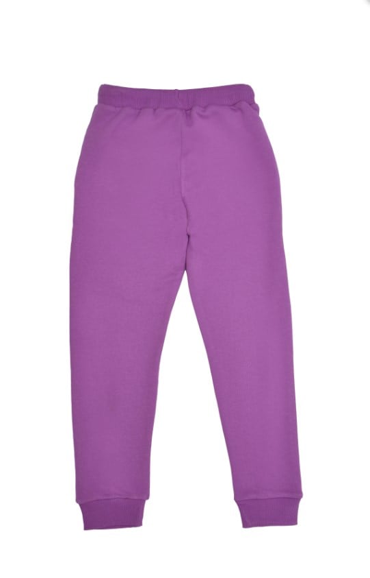 Benetton Kız Çocuk Dar Paça Şerit Detay Eşofman 4-14 Yaş LİLA