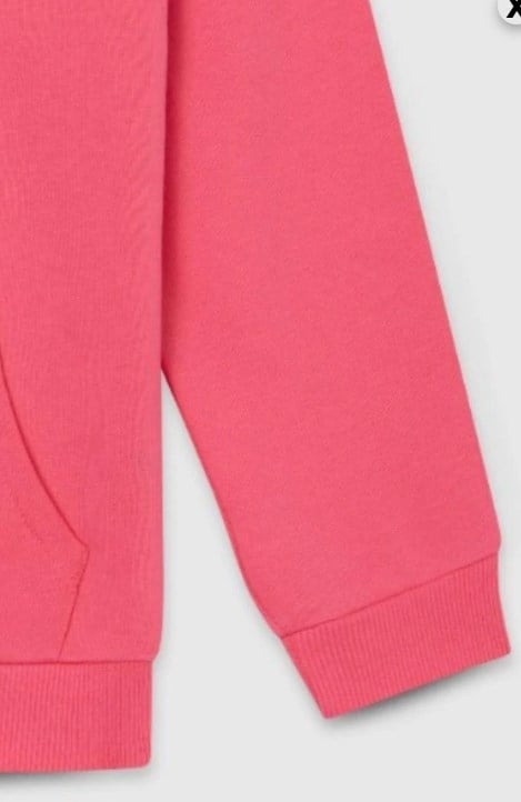Benetton Kız Çocuk Hakim Yaka Fermuarlı Kolej Ceketi 4-14 Yaş PEMBE