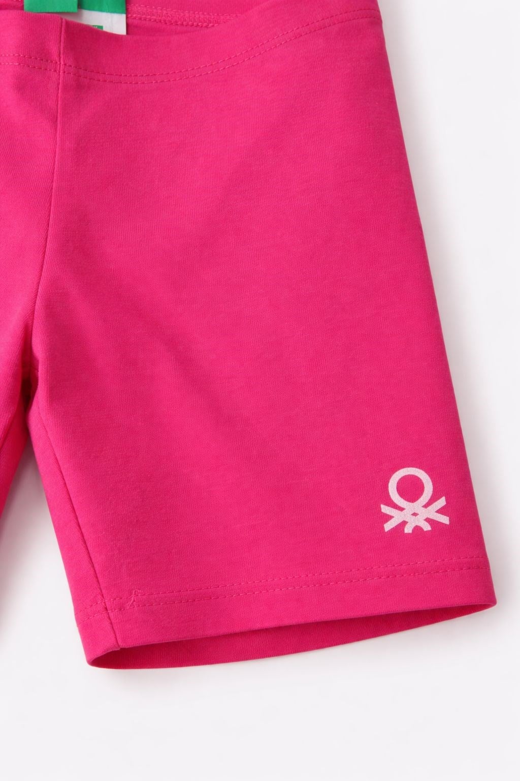 Benetton Kız Çocuk Kısa Basic Tayt 4-14 Yaş FUŞYA