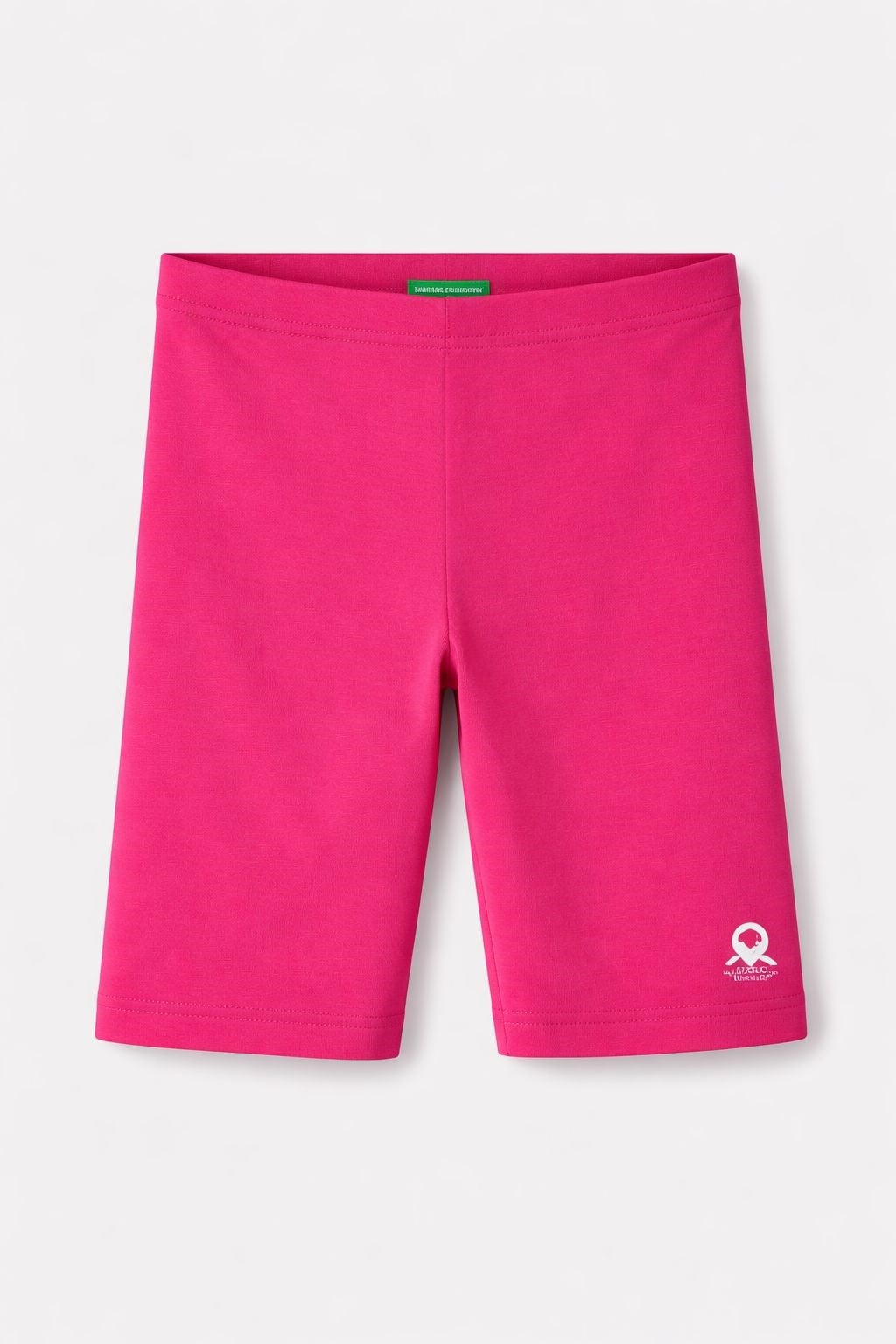 Benetton Kız Çocuk Kısa Basic Tayt 4-14 Yaş FUŞYA