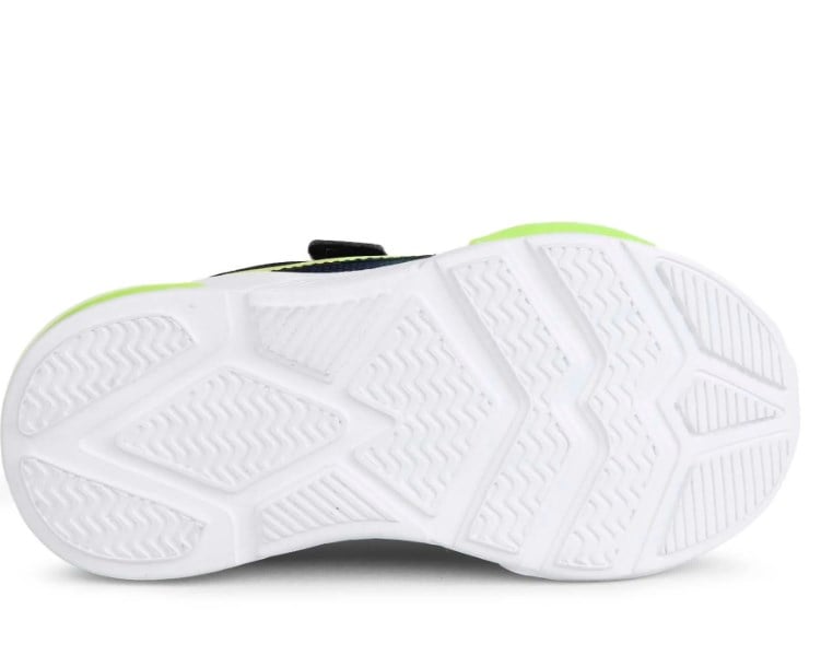 Buchead Neon Renkli Işıklı Sneaker Spor Ayakkabı 26-35 LACİVERT - YEŞİL
