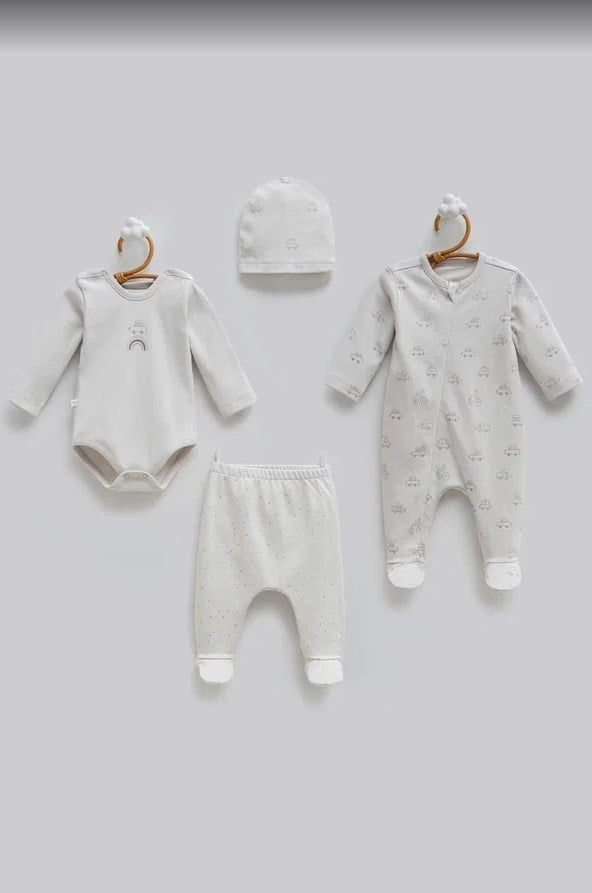 CARAMELL 4 lü Set ZE2216 GRİ