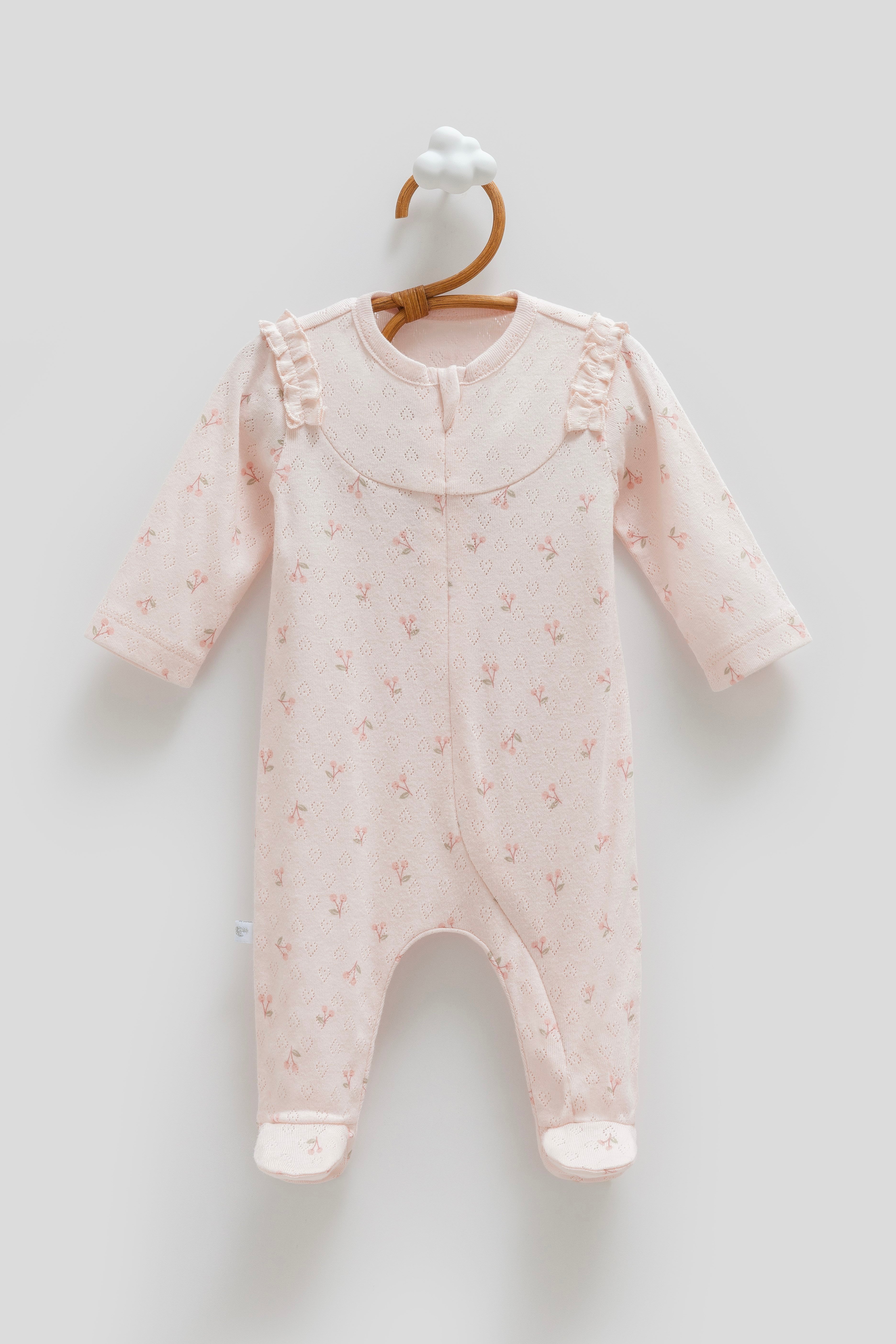 CARAMELL KIZ BEBEK 1526 ACURLU TULUM PEMBE