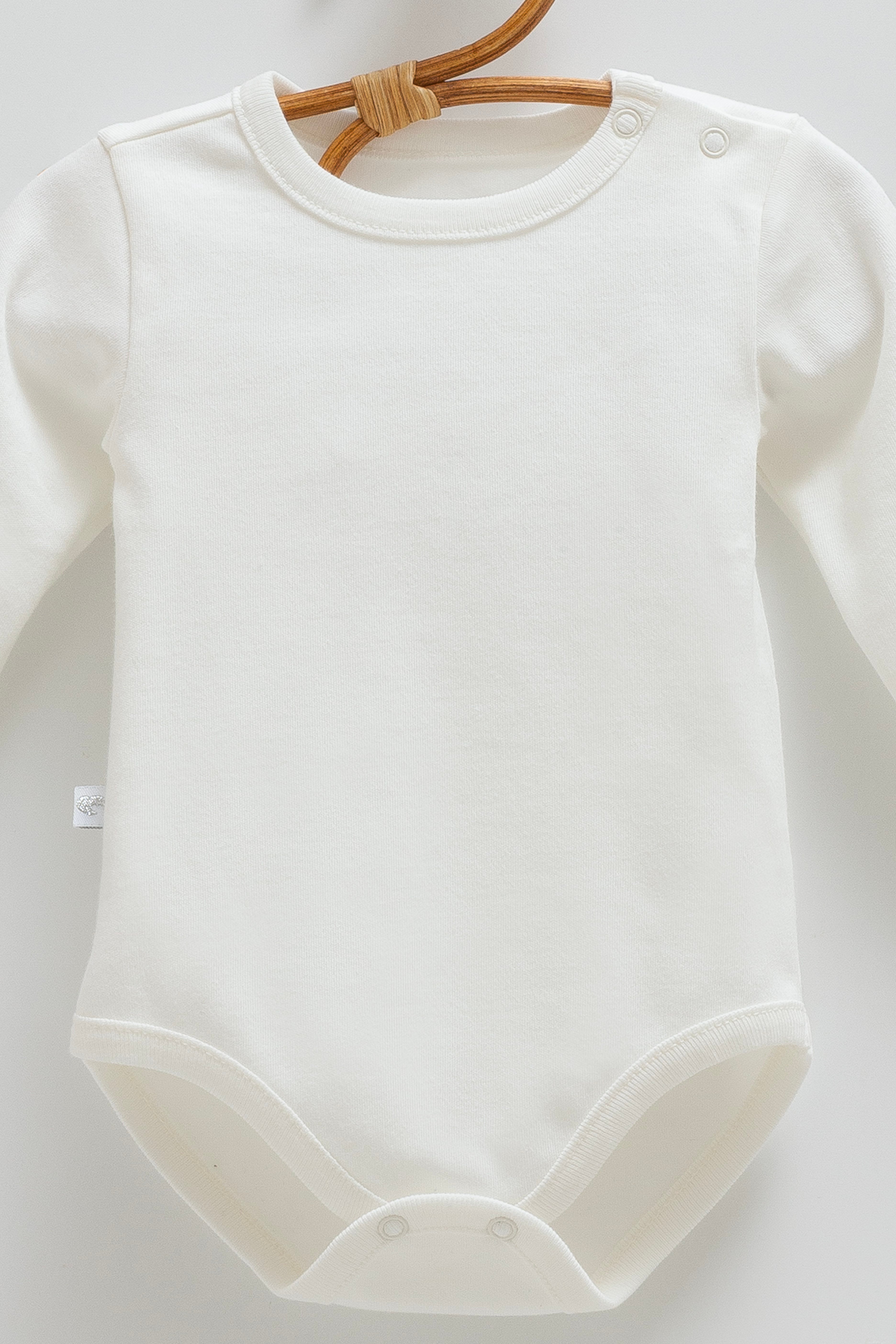 Caramell Kız Bebek Kurdele Detaylı 3lü Fitilli Şapkalı Takım 1-9 Ay EKRU
