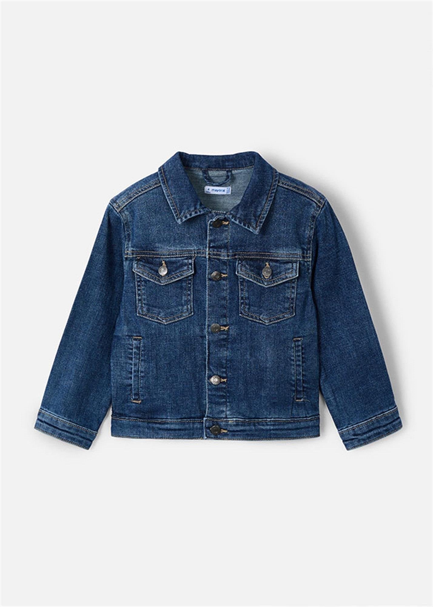 CEKET DENIM MAVİ