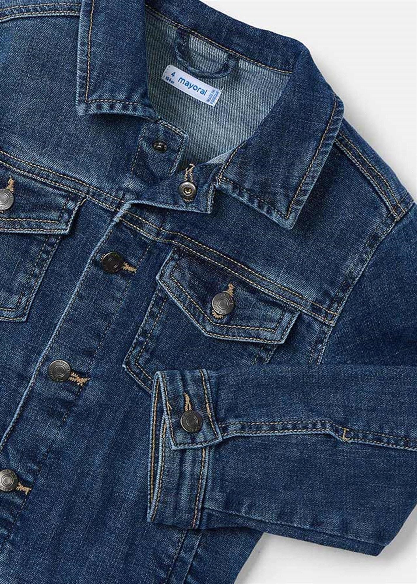 CEKET DENIM MAVİ