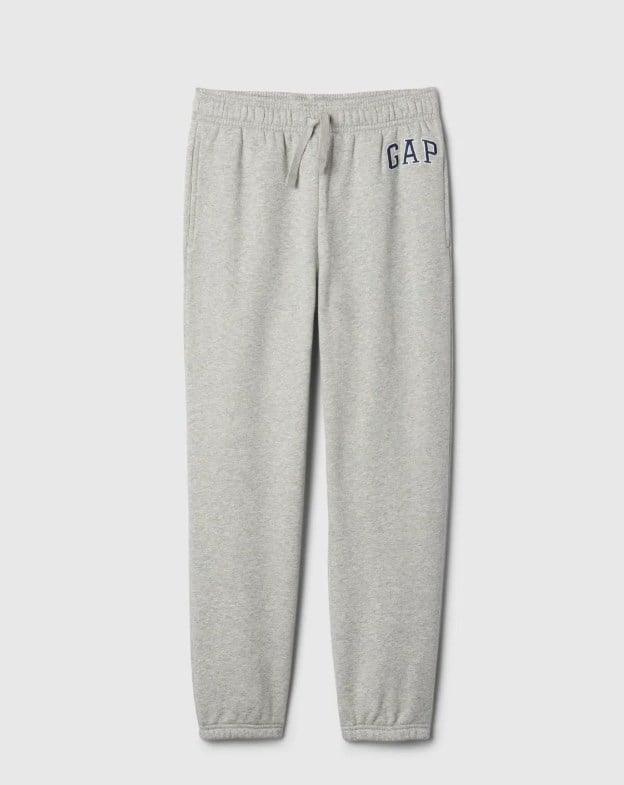 Gap Çocuk Beli Lastikli Yazılı Basic Eşofman Altı 4-16 Yaş GRİ