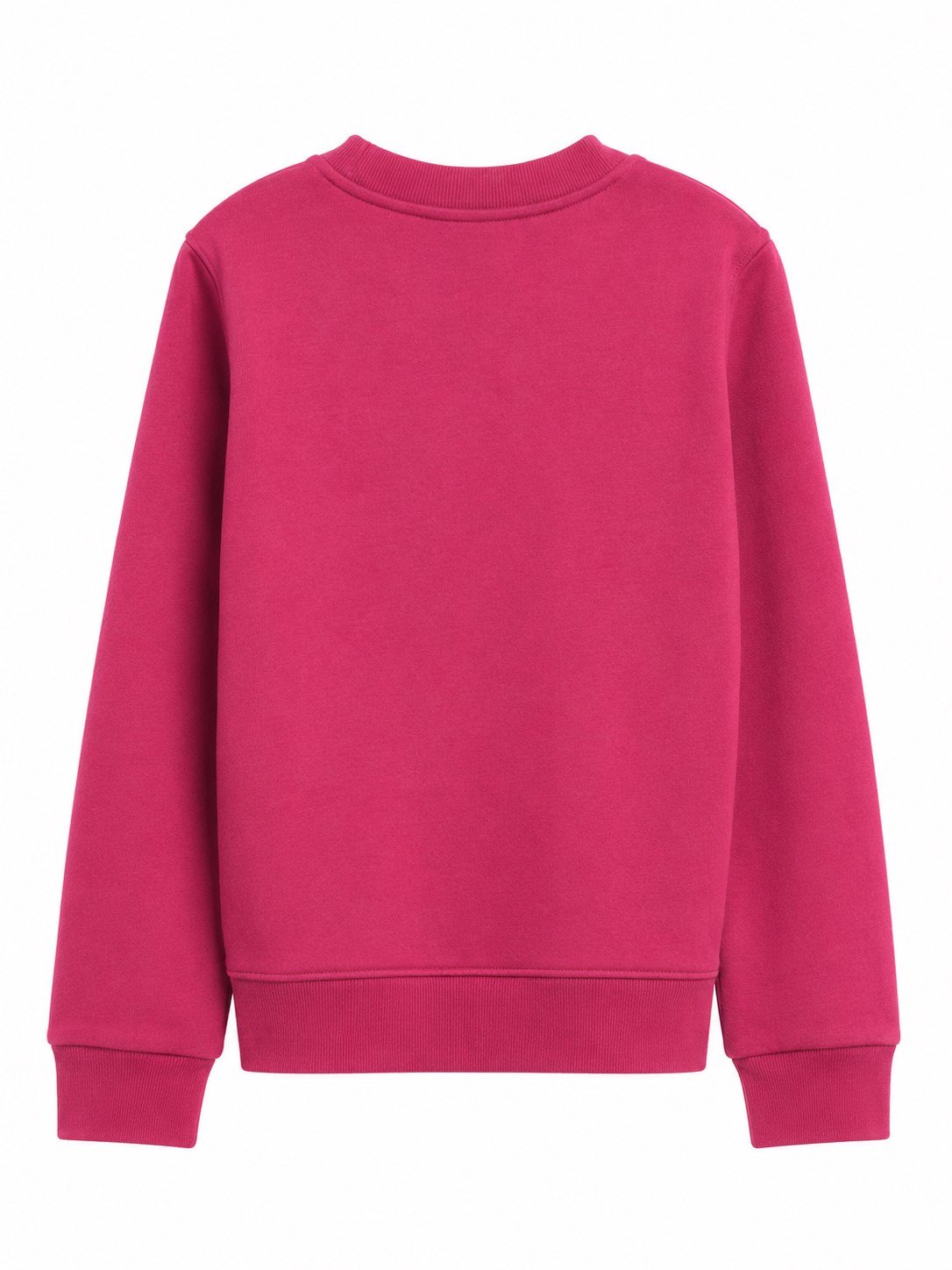 Gap Çocuk Kız Çocuk Bisiklet Yaka Fiyonk Detaylı Logo Baskılı Sweatshirt 6-16 Yaş KOYU PEMBE