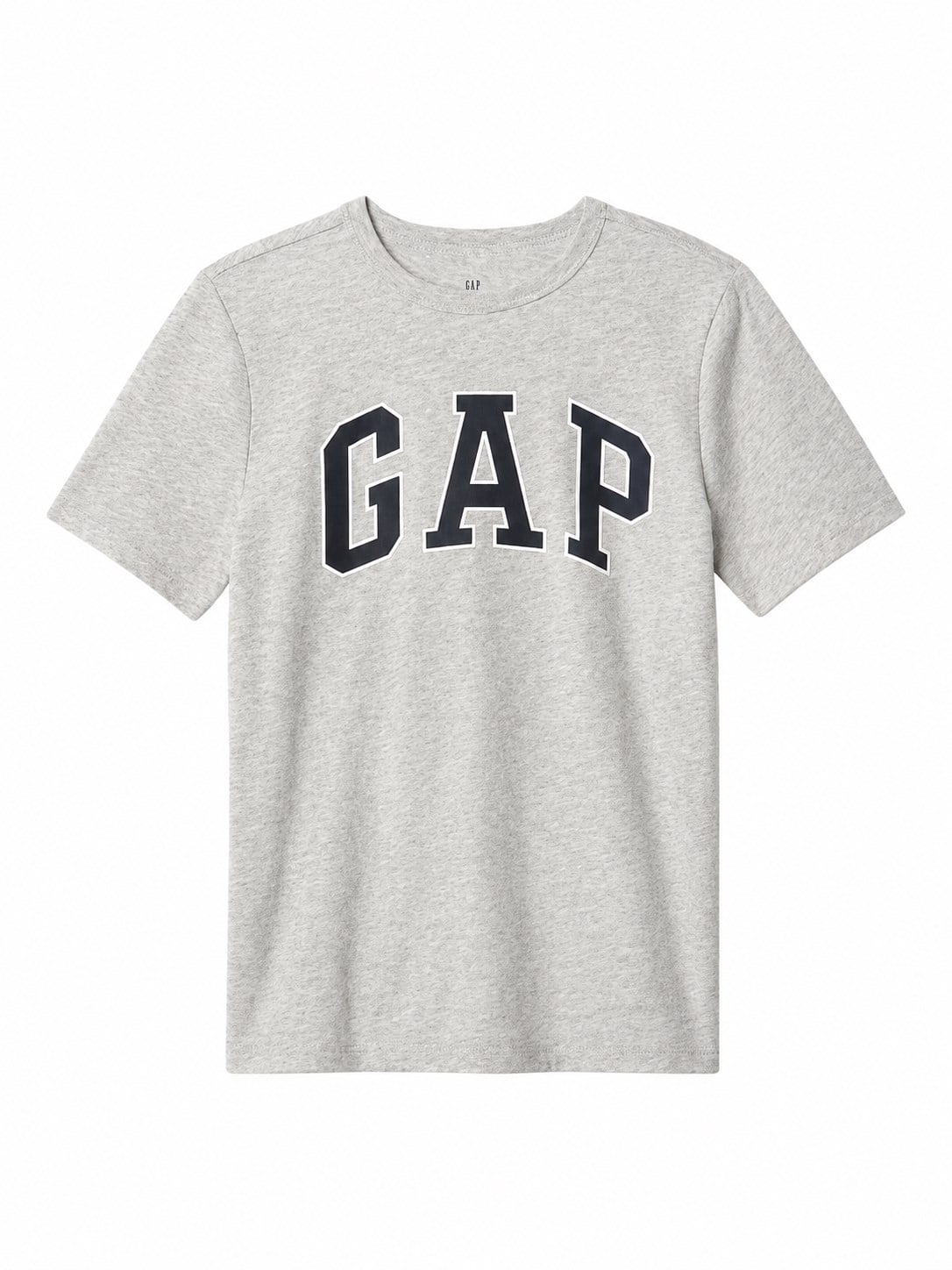 Gap Çocuk Logo Baskı Kısa Kollu Basic Tişört 4-16 Yaş GRİ